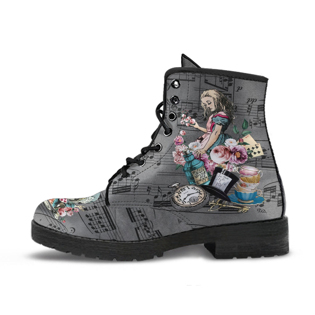 Combat Boots - Alice in Wonderland Gifts #44 Colorful Series