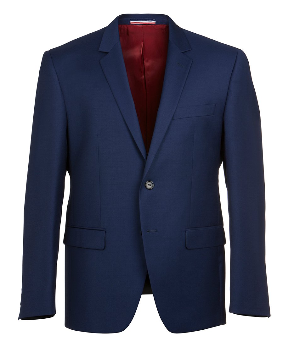 dark blue blazer jacket