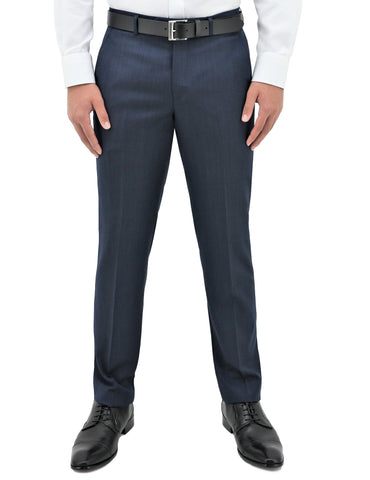 Navy Straight Leg Trousers (3116832) | Daniel Hechter