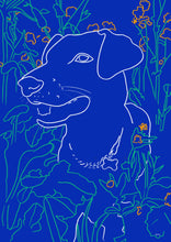 Load image into Gallery viewer, Happy People &amp; Pet - custom portrait illustration
