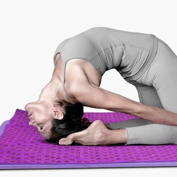 non slip yoga mat towel