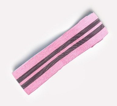 Pink Blossom Tension Band for Everyday Yoga Session and Squat Exercise ...