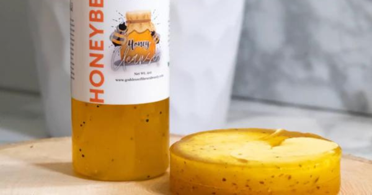 Honeybee Tumeric Facial Cleanser by Goddess of the Sea.