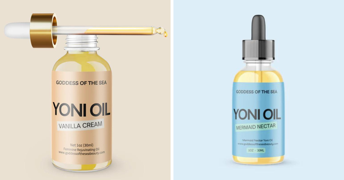 Yoni oil for feminine care and health.