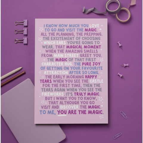 You are the magic print, walt disney, by marcolooks