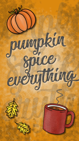 Pumpkin Spice Everything - MarcoLooks Screensaver
