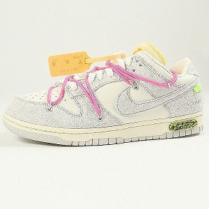 OFF WHITE オフホワイト ×NIKE DUNK LOW 1 OF 50 20 SAIL/NEUTRAL GREY