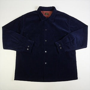 TENDERLOIN テンダーロイン T-CORDUROY SHT N 長袖シャツ 紺 Size 【M