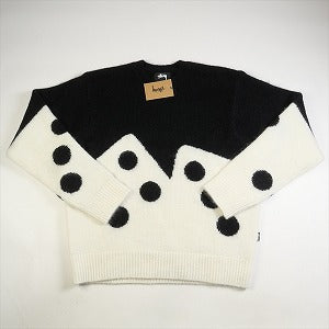 STUSSY ステューシー STOCK SWEATER BLACK ニット 黒 Size 【XL