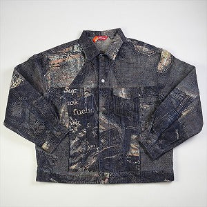 SUPREME シュプリーム 23SS Denim Sleeve MA-1 ジャケット オリーブ