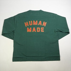 HUMAN MADE ヒューマンメイド 23AW HEART L/S T-SHIRT GREEN ロンT