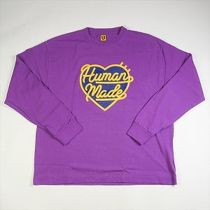 HUMAN MADE ヒューマンメイド 23AW GRAPHIC L/S T-SHIRT #4 PURPLE