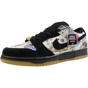 NIKE SB ナイキエスビー 23AW×シュプリーム エスビーダンクローラメルジー ローカットスニーカー FD8778-001 ブラック/ホワイト US7.5/25.5cm