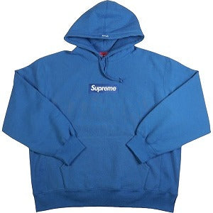 SUPREME シュプリーム 21AW Box Logo Hooded Sweatshirt Washed Navy