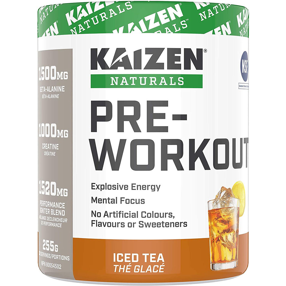 Simple Iced tea pre workout for Women