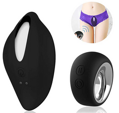 Remote vibrator in the underwear