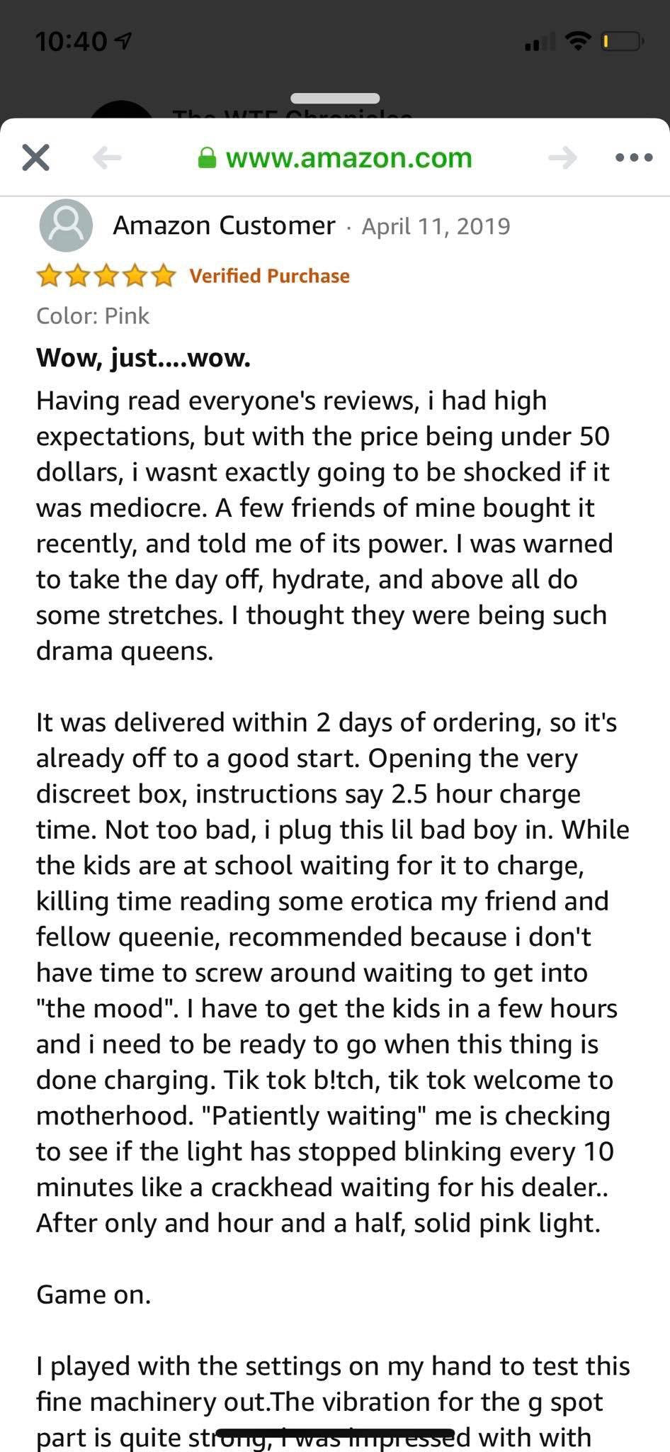 Sucking Vibrator Funniest Review