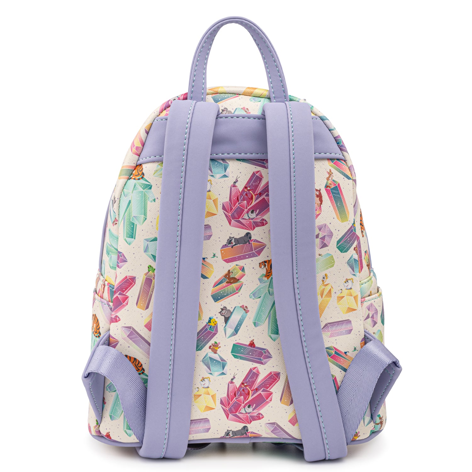 Loungefly Disney Crystal Sidekicks AOP Mini Backpack – The Line Jumper