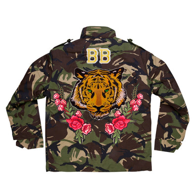 Painted camo store jacket