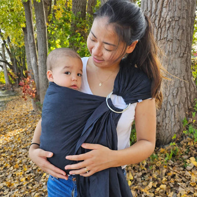 Linen ring sling Chimparoo