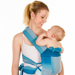 The Mei Tai is a perfect compromise between baby wrap and baby carrier.