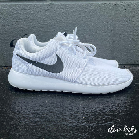 Nike Air Roshe White Size 9.5 Women's Columbus Ohio shoe cleaning