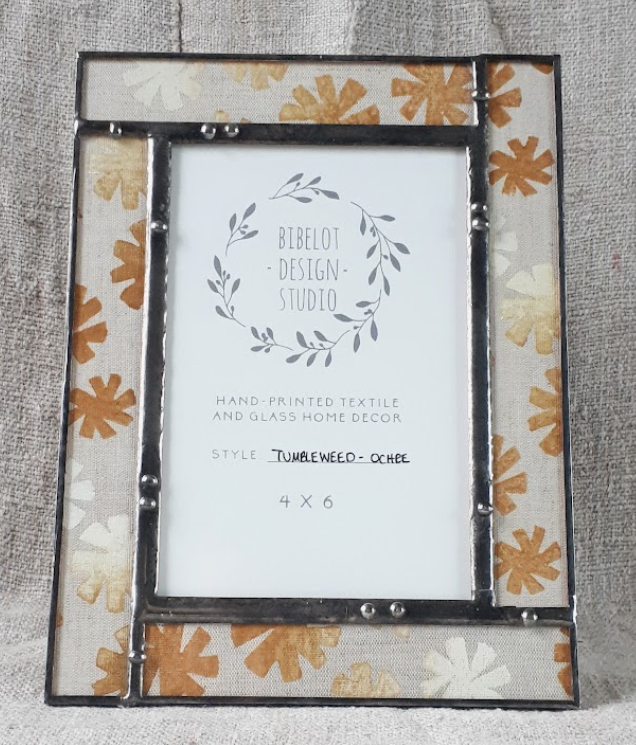 Bibelot Design Studio Frame Ochre Tumbleweed 4x6