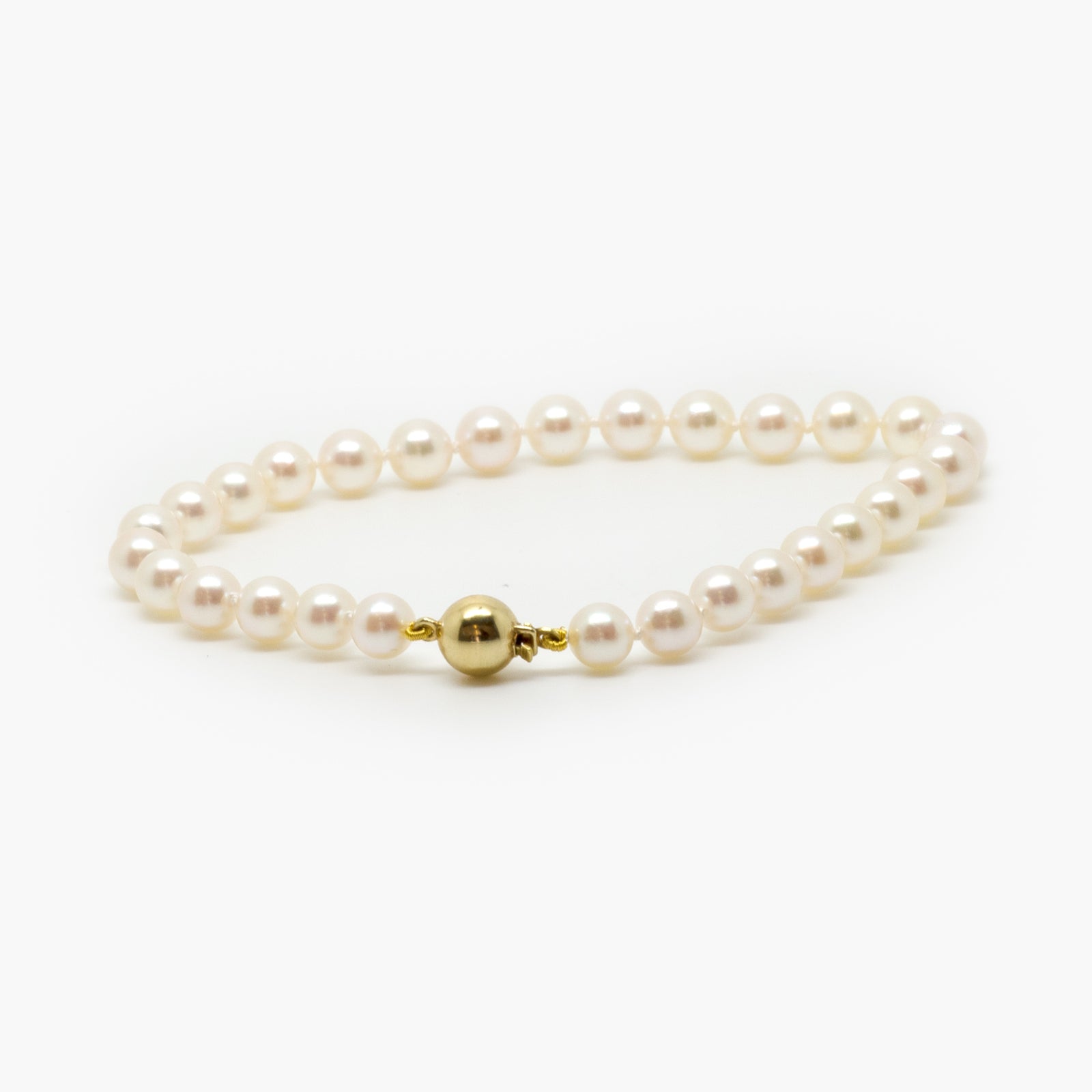 RossSimons 78mm Cultured Pearl Bracelet in Sterling Silver With Magnetic  Clasp for Female Adult  Walmartcom