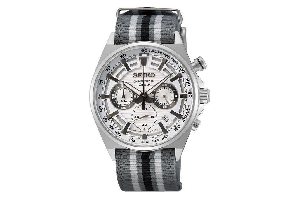 SEIKO CHRONOGRAPH MENS WATCH SSB401P – The Watch Outlet