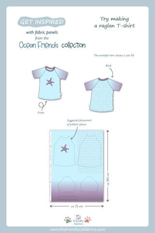 Get inspired to make a T-shirt med Stacy the Starfish