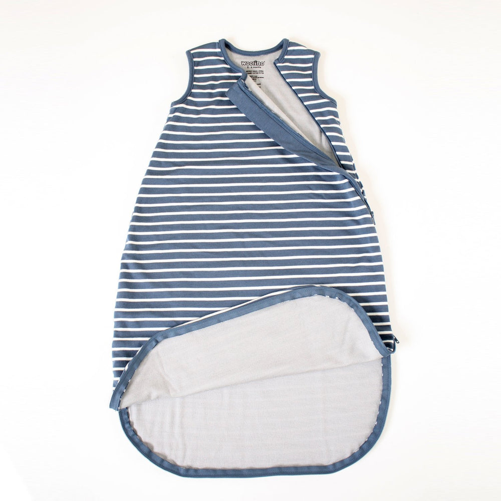 Woolino 4 Season BASIC Merino Wool Baby Sleep Bag in Birch Gray