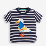 Jojo Maman Bebe Seagull Applique T-Shirt