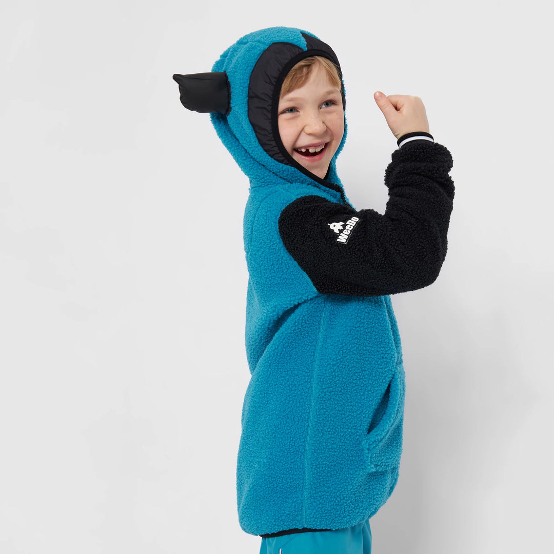 WeeDo Kids FOXDO FOX Me Teddy – WinterFleece Loves Mom Jacket Children Boutique