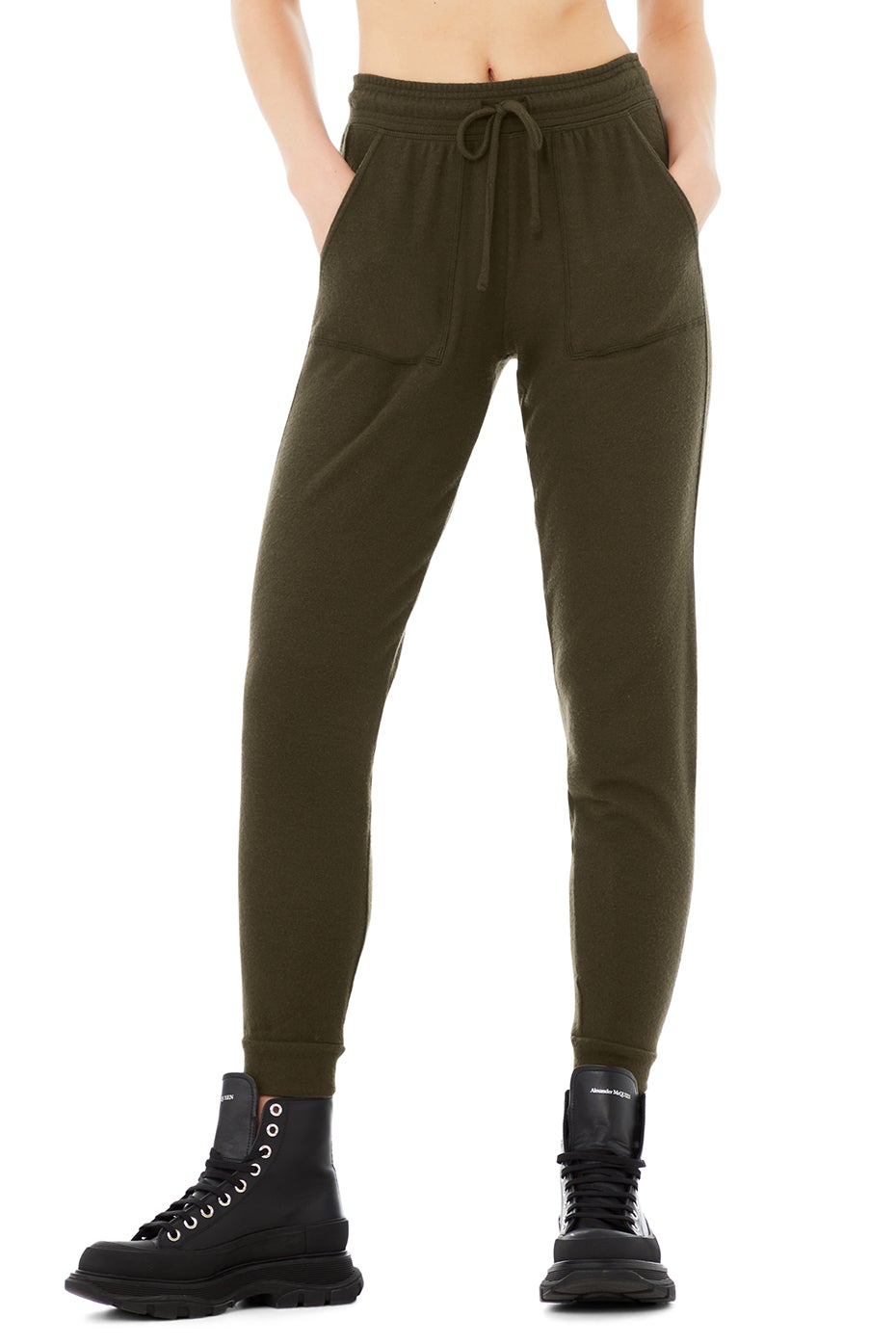 Alo Yoga Muse Sweatpant Limited: Midnight Green Small NWT
