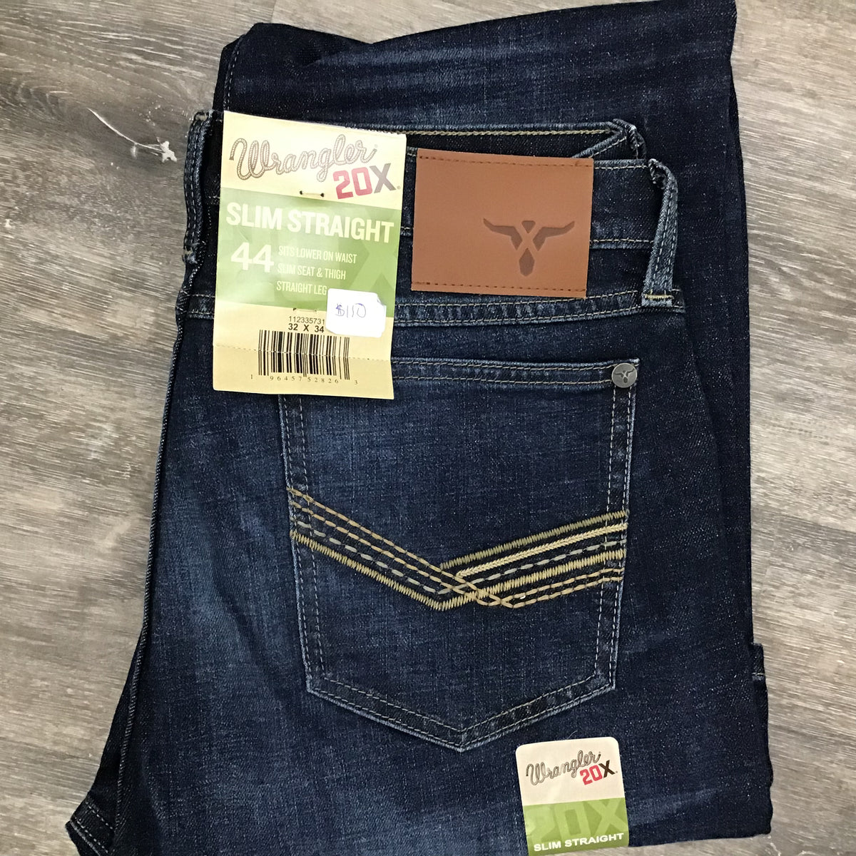 Wrangler Men’s Jeans - 20X Slim Straight – KickingCowgirlDesigns