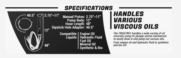 Oil Pump Specs