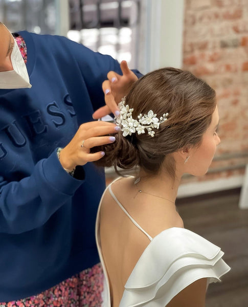 Mini guía para elegir tu tocado – Atelier Boldó Novias