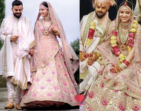 anushka sabyasachi lehenga cost