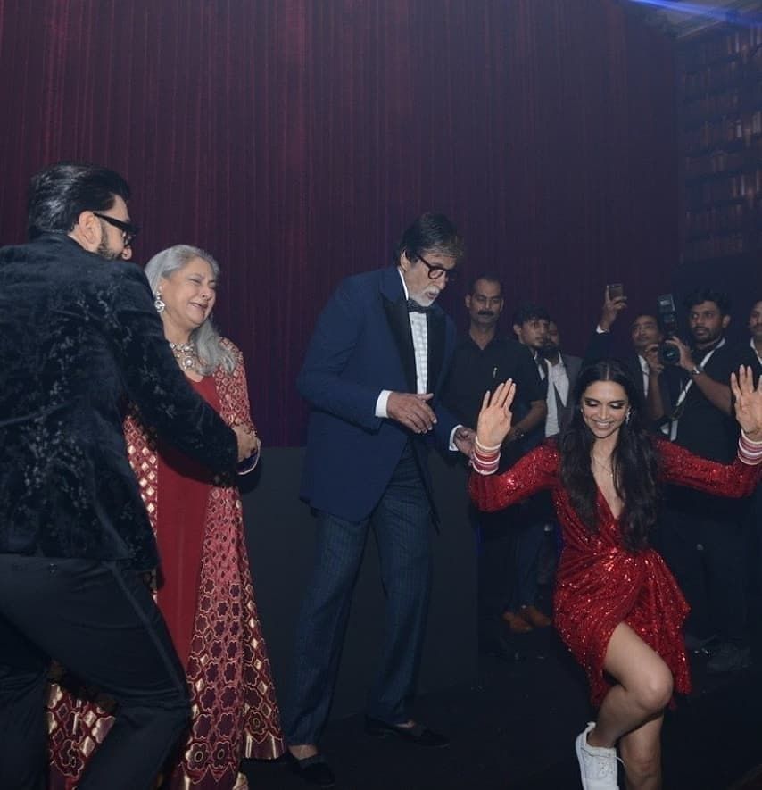 Deepika Ranveer Mumbai Reception