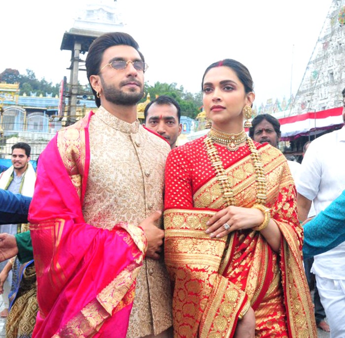 Deepika Padukone Tirupati Temple