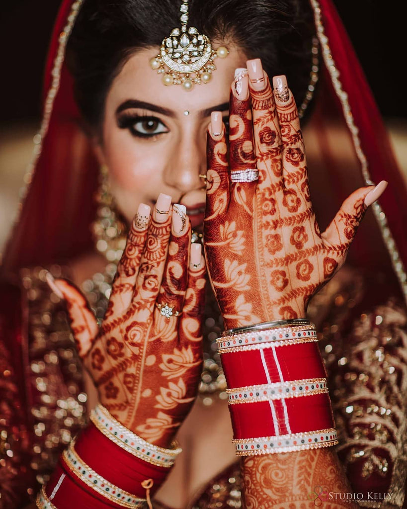 45+ Glamorous Wedding Nail Art Designs For Indian Brides + Some Useful