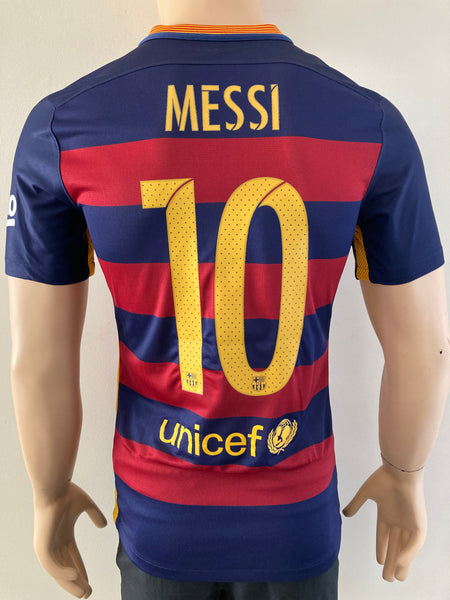 Saca la aseguranza otro Visible Jersey Nike FC Barcelona 2015-16 Home Local DriFit Authentic Player Is –  maskjerseys