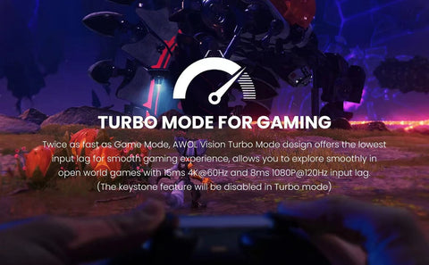 awol vision 3500 turbo mode for gaming