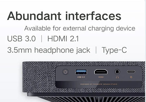 formovie S5 abundant interfaces