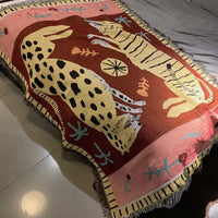 Original Tiger & Panther Tapestry | Yedwo Design - YEDWO