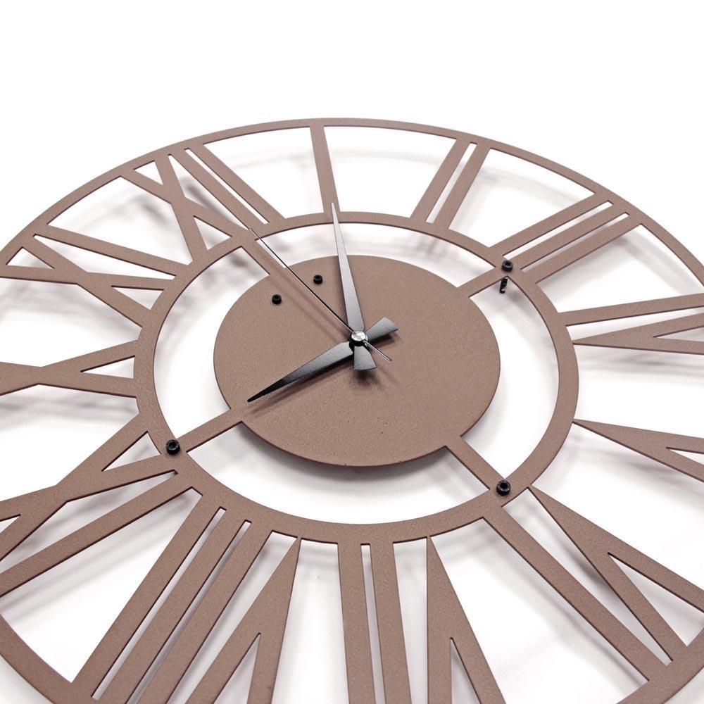 Hermes Xl Metal Wall Clock Decorany