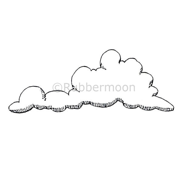 Dave Brethauer | DB4681F - Cloud - Rubber Art Stamp | RubberMoon