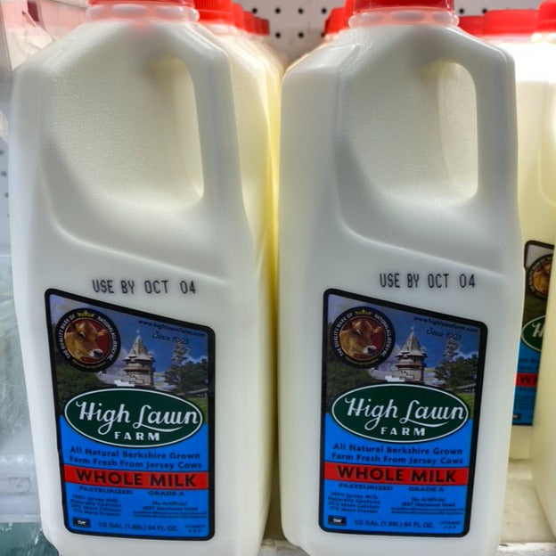 Organic Whole Milk, half-gallon plastic - Shaw Farm