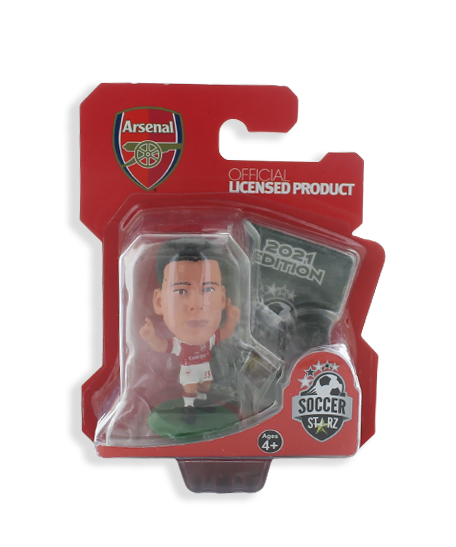 William Saliba - Arsenal - Home Kit (Classic Kit) – The Official SoccerStarz  Shop