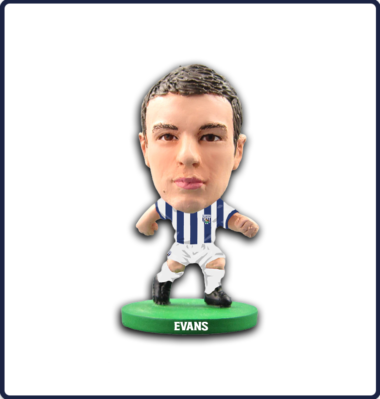 SoccerStarz Manchester United FC Jonny Evans Home Kit